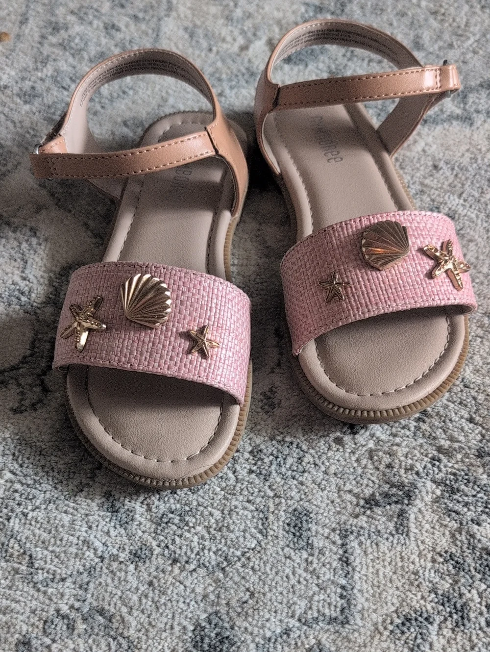 Girls 13 Gymboree Summer Sandals Velcro Comfortable